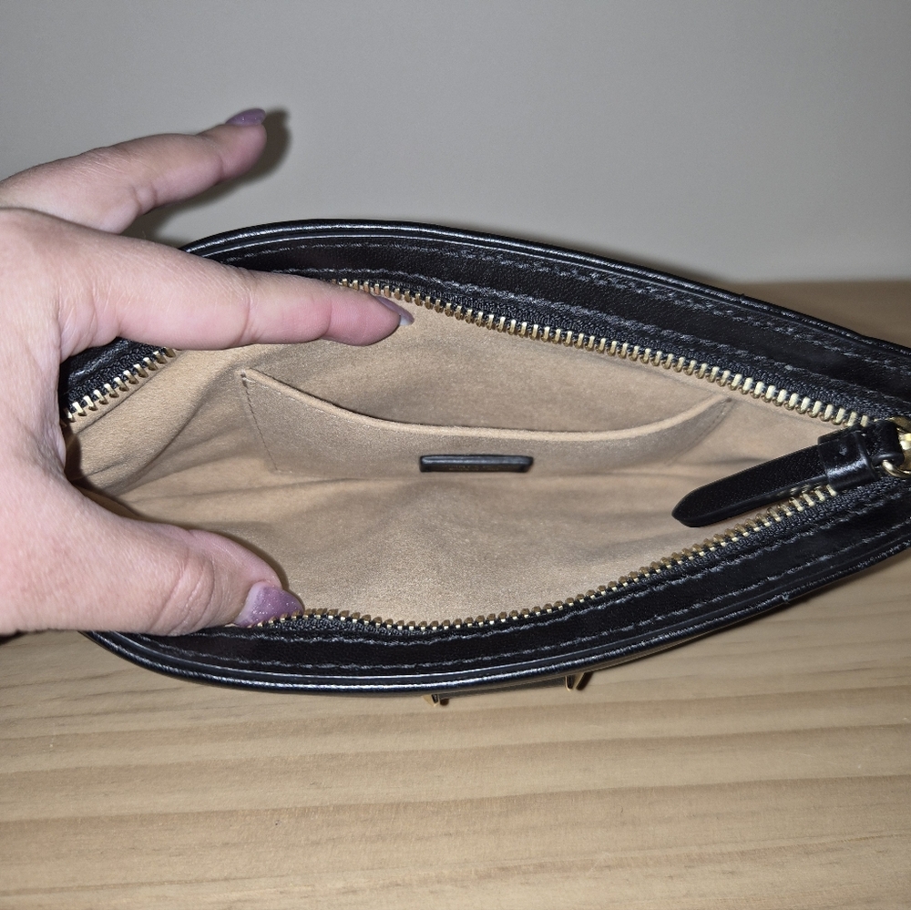Jimmy Choo Black Quilted Leather Shoulder Bag - Picture 4 of 5